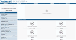 Desktop Screenshot of carvalhofoto.com.br